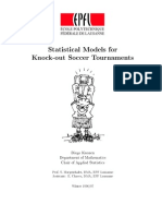 Statistical Models For Knock-Out Soccer Tournaments PDF