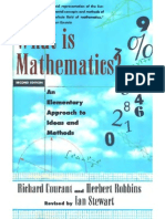 What Is Mathematics - Richard Courant and Herbert Robbins