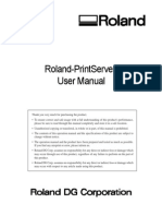 Roland-Printserver User Manual