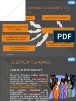 El Error Humano, Tratamiento y Resultados Check