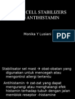 Mast Cell Stabilizer Dan Antihistamin