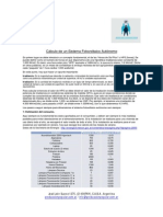 Calculo de Un Sistema Fotovoltaico Autonomo V 2 PDF