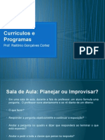 Currículos e Programas