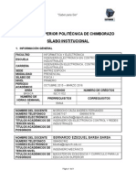 Silabo Fisica 1 Control 