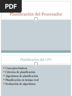 Planificacion Del Procesador