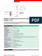 EL3356 - 1-Channel Precise Load Cell Analysis (Resistor Bridge), 16 Bit