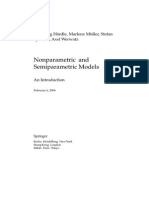 BOOK Nonparametric and Semiparametric Models-2004