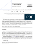 A Clustering Method To Identify Representative Financial Ratios