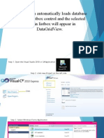 This Program Automatically Loads Database Table To A Listbox Control and The Selected Value in Listbox Will Appear in Datagridview