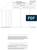 U.S. Customs Form: CBP Form 7509 - Air Cargo Manifest