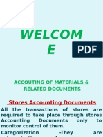 Material Accounting & Related Documents