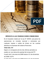 Impuesto A Las Transacciones Financieras