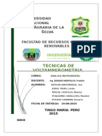 Monografia de Tecnicas Voltamperometricas