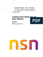 Cabling Flexi Multiradio 10 Base Station