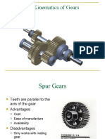 Chapter 8 - Kinematics of Gears