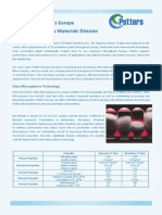 Potters Microspheres Lightweight Filler