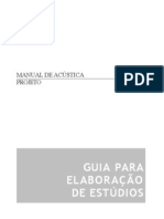 Manual de Acustica em Estudios