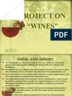 Project On "Wines"