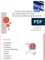 Business Research: Factors Influencing Online Shopping Behaviour