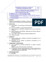 17 Determinación de La Potencia Efectiva y Rendimiento de Las Unidades de Generación Termoeléctrica