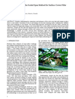 Guidlines For Use of The Scaled Span Method For Surface Crown Pillar Stability Assessment