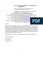 Finite Element Analysis of A Deep Excavation A Study From BKK MRT