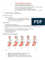 Patologia Quirurgica de Esofago