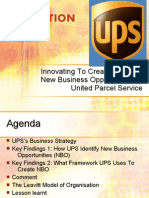 Innovating To Create IT-Based New Business Opportunities at UPS