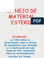 Manejo de Material Esteril