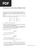 L'Hopital Rule PDF