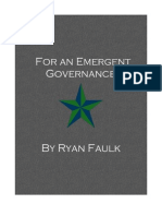 For An Emergent Governance Rev. 3