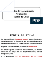 Teoria de Colas (Con Costos)