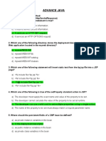 Sample Questions ADVANCE JAVA