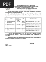 Sl. No. Name Number & Category of Post Age Pay Band / Scale