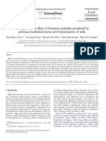 Antihypertensive Effect of Bioactive Peptides Produced by Protease-Facilitated Lactic Acid Fermentation of Milk