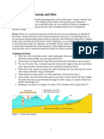 Waves, Longshore Current, and Tides