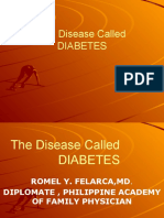 The Disease Called Diabetes