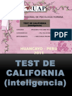 El Test de California