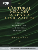 Assmann, Jan - Cultural Memory and Early Civilization. Writing, Remembrance, and Political Imagination