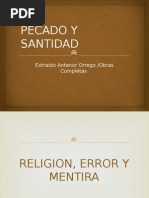 Pecado y Santidad