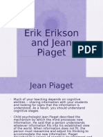 Erikson and Piaget