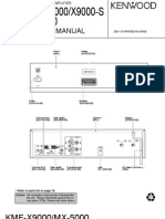 Hfe Kenwood Kmf-x9000 Mx-5000 Service en