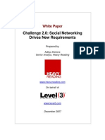 Challenge 2.0: Social Networking Drives New Requirements: White Paper