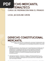 Derecho Mercantil Guatemalteco