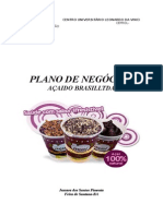 Plano de Negócios - Açaí Do Brasil