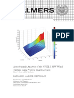 Aerodynamic Analysis of The NREL 5-MW Wind