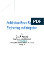 Architecture Based Systems