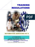 TR - Auto Servicing NC II