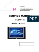 Haier HTAF21C Manual de Servicio