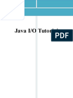 Java IO Tutorial